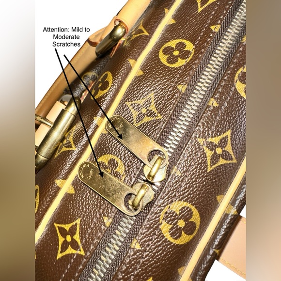 121 Preloved Louis Vuitton LV Monogram Manhattan GM ($$ Marked Down 2/11/25) - Picture 9 of 14